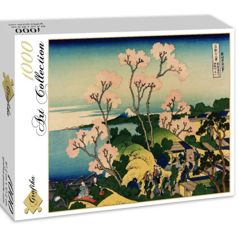 Grafika - Hokusai: Shinagawa sur Le Tokaido - 1000 piece jigsaw puzzle Outlet