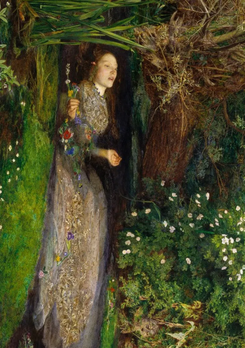 Grafika - John Everett Millais - Ophelia, 1851 - 1000 Piece Jigsaw Puzzles Discount