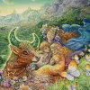 Grafika 00829 Josephine Wall - Zodiac Sign - Taurus Hot