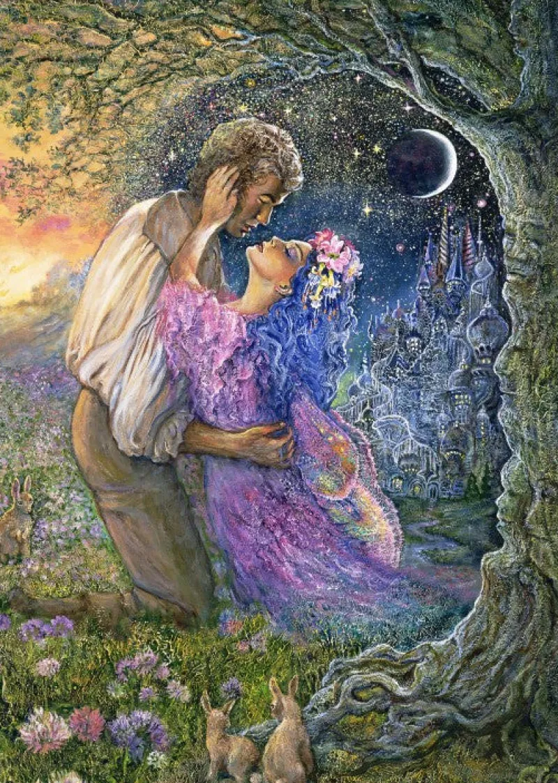 Grafika - Josephine Wall - Love Between Dimensions - 500 piece jigsaw puzzle Clearance