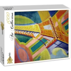 Grafika - Robert Delaunay: Eiffel Tower, 1926 - 1000 Piece Jigsaw Puzzle Online