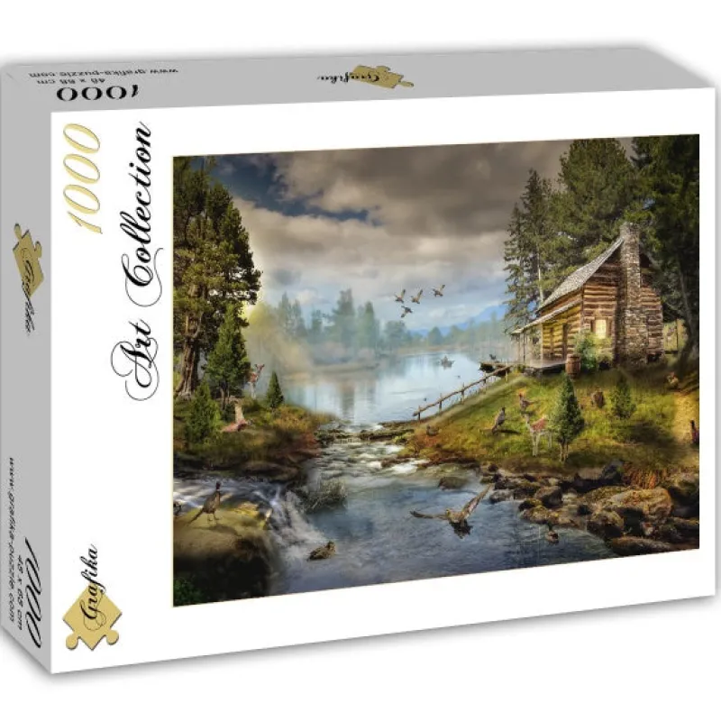 Grafika 00873 The Fisherman's Cabin - 1000 Piece Jigsaw Puzzle Sale