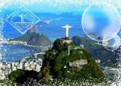 Grafika 00228 Travel around the World - Brazil - 1000 Piece Jigsaw Puzzle New