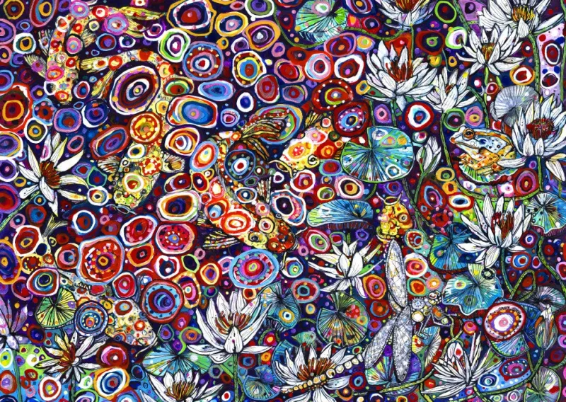 Grafika T-00941 Koi Carp New
