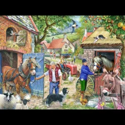 House of Puzzles HOP - Appletree Lane - 1000 Piece Jigsaw Puzzle Best