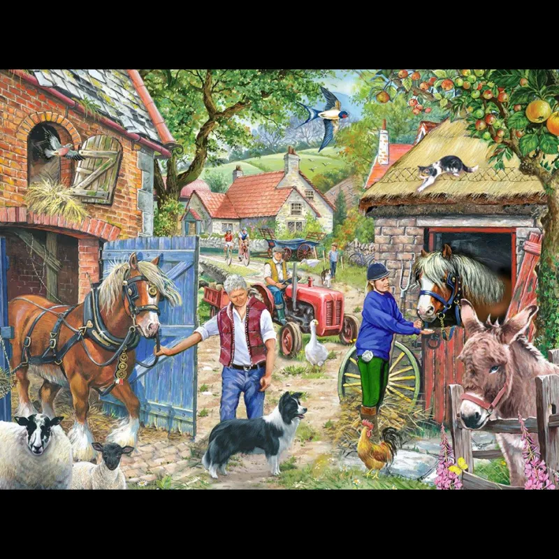 House of Puzzles HOP - Appletree Lane - 1000 Piece Jigsaw Puzzle Best