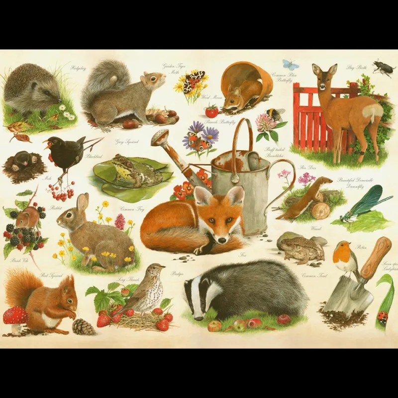 House of Puzzles HOP - Are You In My Garden - 1000 Piece Jigsaw Puzzle New