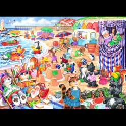 House of Puzzles HOP - At The Seaside - 80 Piece Jigsaw Puzzle Hot