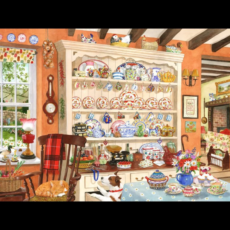 House of Puzzles HOP - Aunt Daisy's Dresser - 1000 Piece Jigsaw Puzzle Clearance