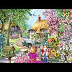 House of Puzzles HOP - Best Friends - BIG 500 Piece Jigsaw Puzzle Hot