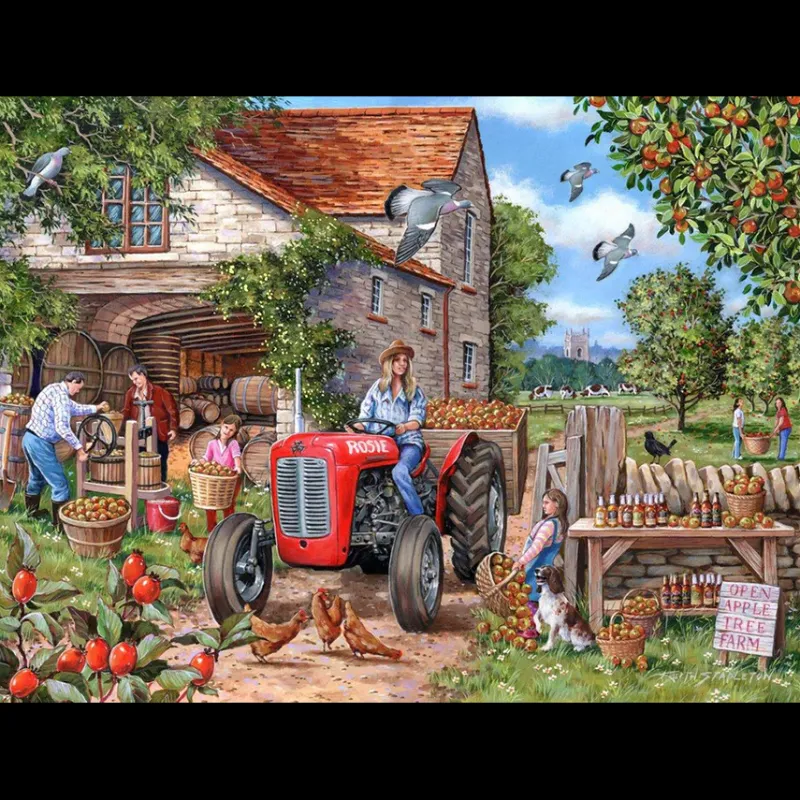 House of Puzzles HOP - Cider & Rosie - BIG 500 Piece Jigsaw Puzzl Sale