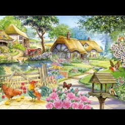 House of Puzzles HOP - Country Living - BIG 500 Piece Jigsaw Puzzle Hot