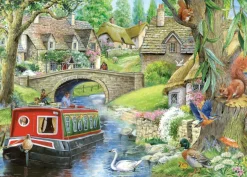 House of Puzzles HOP - Cruising The Canals - 4 x 500 Piece New
