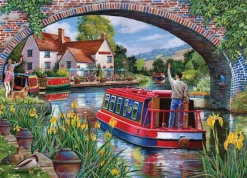 House of Puzzles HOP - Cruising The Canals - 4 x 500 Piece New