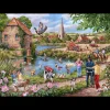 House of Puzzles HOP - Doggy Paddle - 1000 Piece Jigsaw Puzzle Best