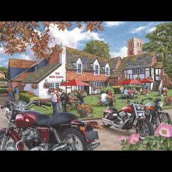 House of Puzzles HOP - Easy Riders - 1000 Piece Jigsaw Puzzle Clearance