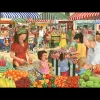 House of Puzzles HOP - Farmers Market - 1000 Piece Jigsaw Puzzle Clearance