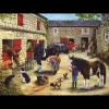 House of Puzzles HOP - Farrier's Visit - 500 Piece Jigsaw Puzzle Outlet