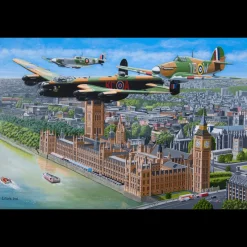 House of Puzzles HOP - Fly Past - 500 Piece Jigsaw Puzzle Fashion