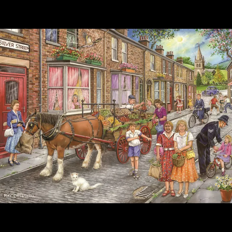 House of Puzzles HOP - Fruit & Veg Man - 1000 Piece Jigsaw Puzzle Sale