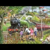House of Puzzles HOP - Full Steam Ahead - 1000 Piece Jigsaw Puzzle Hot