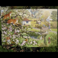 House of Puzzles HOP - Garden Watch - 1000 Piece Jigsaw Puzzle Hot