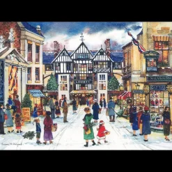 House of Puzzles HOP - Going To Town - 500 Piece Jigsaw Puzzle Discount