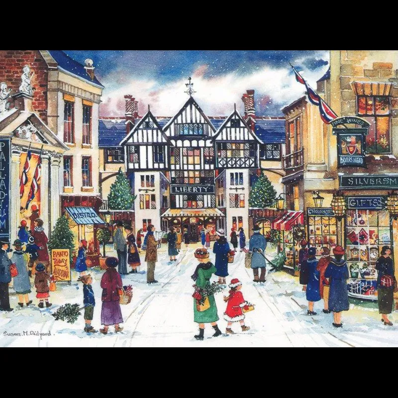 House of Puzzles HOP - Going To Town - 500 Piece Jigsaw Puzzle Discount