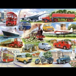 House of Puzzles HOP - Golden Oldies - 1000 Piece Jigsaw Puzzle Hot