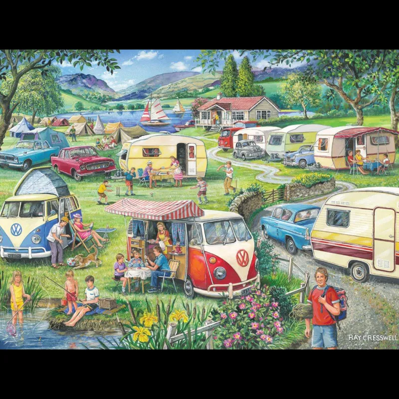 House of Puzzles HOP - Happy Holidays - 1000 Piece Jigsaw Puzzle Online