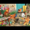 House of Puzzles HOP - Hen Pecked - 1000 Piece Jigsaw Puzzle Outlet
