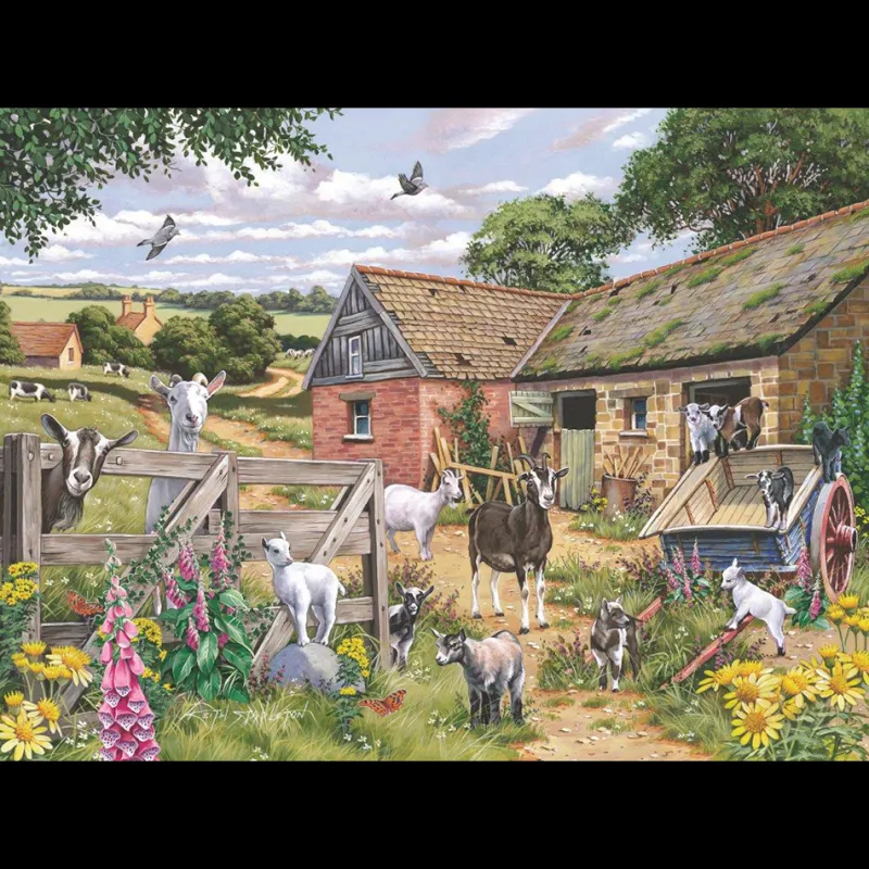 House of Puzzles HOP - Just Kidding - BIG 500 Piece Jigsaw Puzzle Outlet