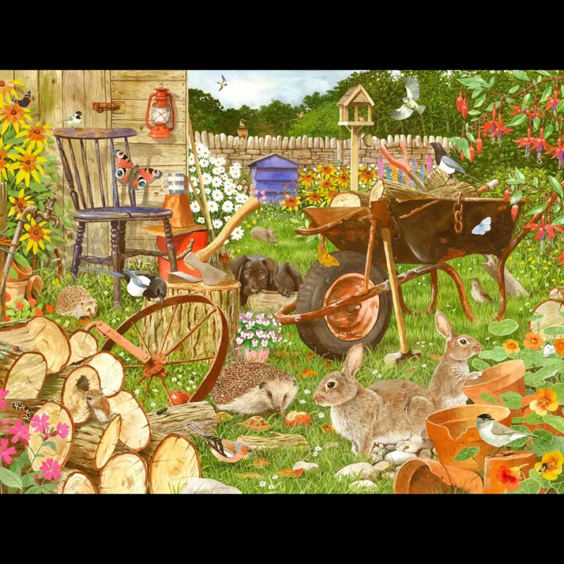 House of Puzzles HOP - Like Rag Tag and Bobtail - 1000 Piece Jigsaw Puzzle Outlet