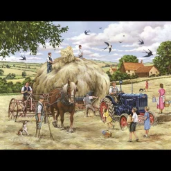 House of Puzzles HOP - Making Hay - BIG 500 Piece Jigsaw Puzzle Sale