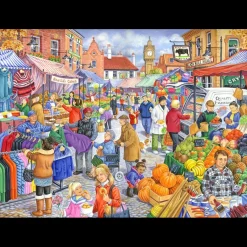 House of Puzzles HOP - Market Day - BIG 250 Piece Jigsaw Puzzle Online