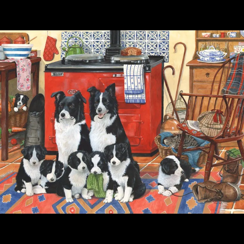 House of Puzzles HOP - Meet The Family - 1000 Piece Jigsaw Puzzle Outlet