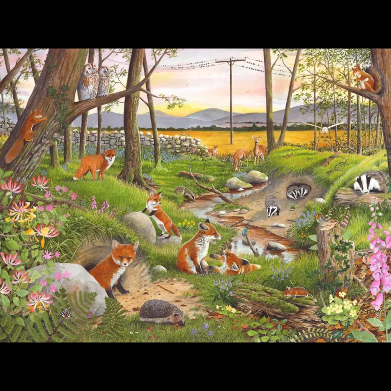 House of Puzzles HOP - Midsummer Twilight - BIG 250 Piece Jigsaw Puzzle Clearance