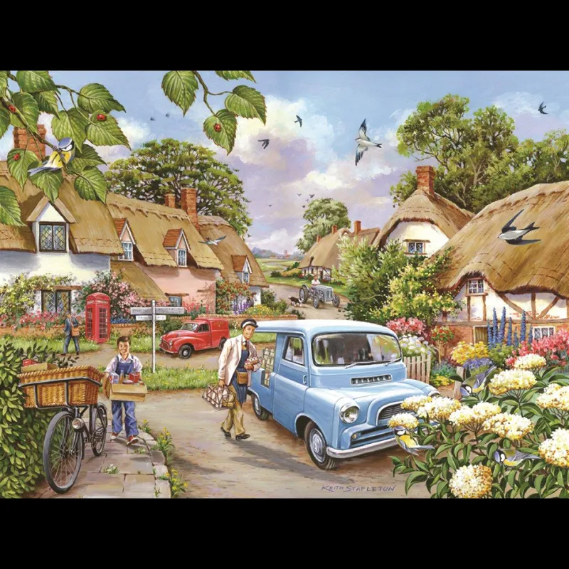 House of Puzzles HOP - Morning Fresh - BIG 500 Piece Jigsaw Puzzle Fashion
