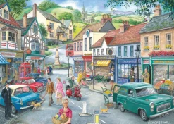 House of Puzzles HOP - No.23 - At The Shops - 1000 Piece Jigsaw Puzzle Fashion