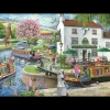 House of Puzzles HOP - No.6 - By The Canal - 1000 Piece Jigsaw Puzzle Online
