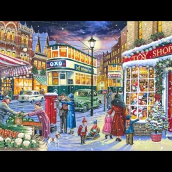 House of Puzzles HOP - No.19 - Catching The Tram - 1000 Piece Jigsaw Puzzle Fashion