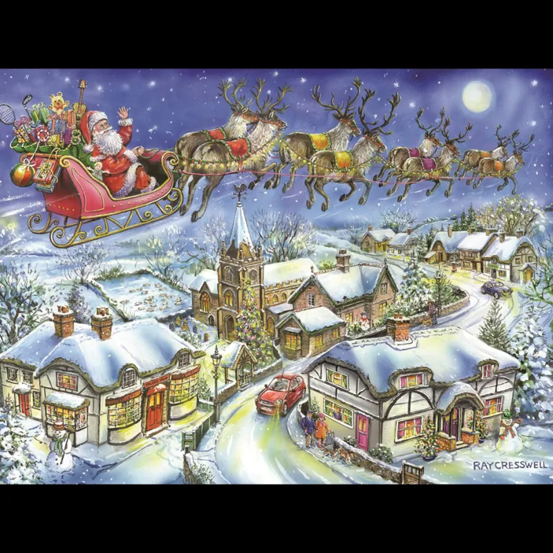 House of Puzzles HOP - No.13 - Christmas Eve - 1000 Piece Jigsaw Puzzle Hot