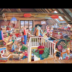 House of Puzzles HOP - No.22 - Hunt The Baubles - 1000 Piece Jigsaw Puzzle Hot