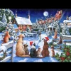 House of Puzzles HOP - No.19 - Santa Paws - 500 Piece Jigsaw Puzzle Best