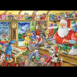 House of Puzzles HOP - No.5 - Santa's Workshop - 1000 Piece Jigsaw Puzzle New