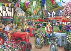 House of Puzzles HOP - No.27 - Tractor Parade - 1000 Piece Outlet