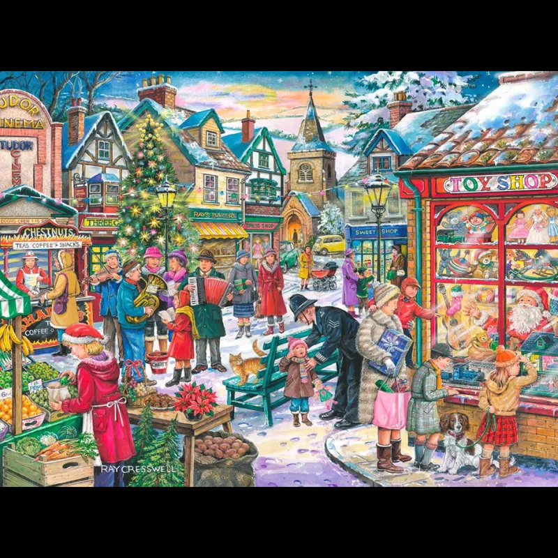 House of Puzzles HOP - No.10 - Window Shopping - 500 Piece Jigsaw Puzzle Online