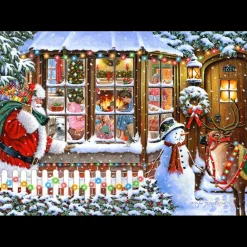 House of Puzzles HOP - No.16 - With Love From Santa - 1000 Piece Jigsaw Puzzle New