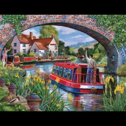 House of Puzzles HOP - Over & Under - BIG 500 Piece Jigsaw Puzzle Clearance