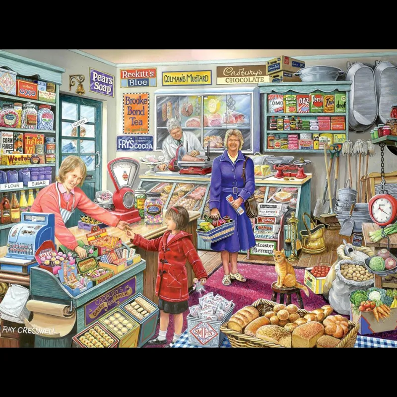 House of Puzzles HOP - Pennies To Spend - 1000 Piece Jigsaw Puzzle Best